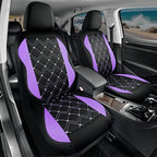 Road Comforts Seat Covers, Premium Leather Car Seat Covers Front Seat for Women Girls,Airbag Compatible, Automotive Seat Cove