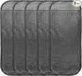 HARFINGTON 5pcs Car Dashboard Anti-Slip Mat 8" x 3" Universal Sticky Dash Pad Washable Reusable Car Non-Slip Mats for Phone K