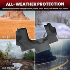LASFIT Floor Mats for Chevrolet Chevy Express/GMC Savana 1500/2500/3500 2015-2026, All Weather TPE Custom Fit Floor Mats for Cars, Front Row Floor Liners for Express Accessories, 1 PCS