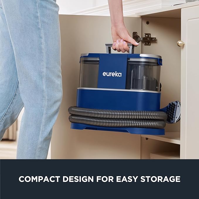 EUREKA Portable Carpet and Upholstery Cleaner, Spot Cleaner for Pets, Stain Remover for Carpet, Area Rugs, Upholstery, Coache