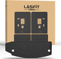 LASFIT Trunk Mat for Dodge Durango 2011-2026, Fit 2nd Row Bench Seating(7seats) & 2nd Row Bucket Seating 6seats, Not for 5 Seats, All Weather TPE Custom Fit Car Mat Cargo Liner, Black