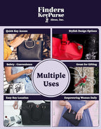 Women’s Bag Charm Key Finder, Car Keychain Hook, Cute Purse Organizer & Tote Bag Accessories, Gifts for Mom - Slim Pickings