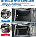 SHAOHAO for 2025 2026 Nissan Pathfinder Center Console Organizer Tray 2022 2023 2024 2025 2026 Pathfinder S/SV/SL/Rock Creek/Platinum Armrest Storage Box Pathfinder 2025 2026 Accessories Organizer