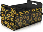 Femuar Car Trunk Organizer with 72L Large Capacity Waterproof Collapsible and 11 Pockets, Trunk Organizer for Car SUV/Jeep/S