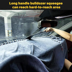 Gomake Window Tint Dash Cover Towel Absorbent Car Dashboard Protection Microfiber Towel Strand Soak Rope Car Windshield Back Window Tinting Tools with Bulldozer Squeegee Scrubber Paddle Squeegee