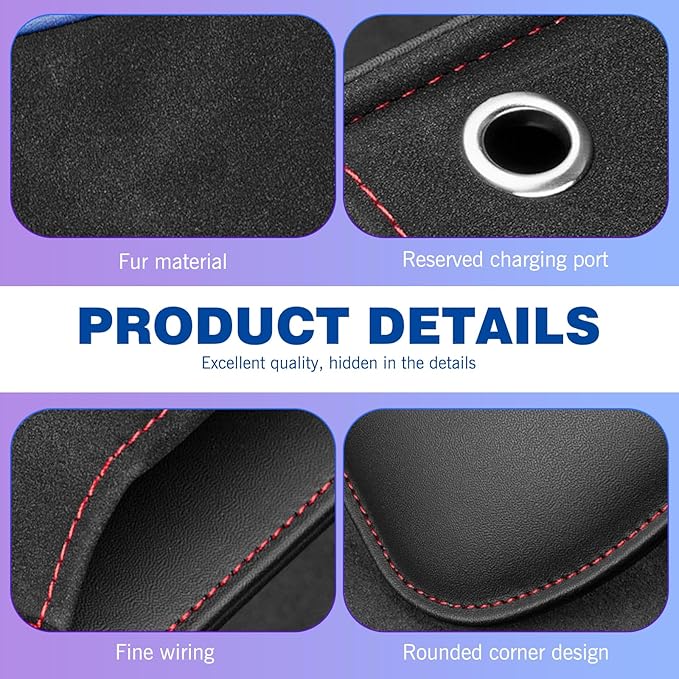Seat Gap Filler, Multifunctional Storage Bag for Mobile Phone Sunglasses Documents Wallet, Soft Padded Leather Anti-scratch Organizer, for Cars Trucks Portable Indoor Accessories (Black)