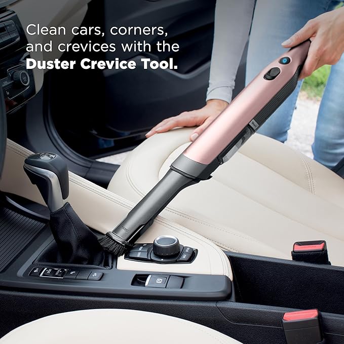 Shark WANDVAC Cordless Hand Vac, Lightweight, Portable at 1.4 lbs., Powerful Suction, Charging Dock, One-Touch Empty for Car 