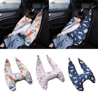 Generic Car Seat Belt Pillow and Adjuster Kit for Kids, Travel Pillow Headrest Neck Support Cushion Seatbelt Cover and Safety