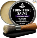3-in-1 Furniture Salve for Leather & Wood – Polisher, Conditioner, & Restorer for Couches and Furniture- Leather Repair Salve