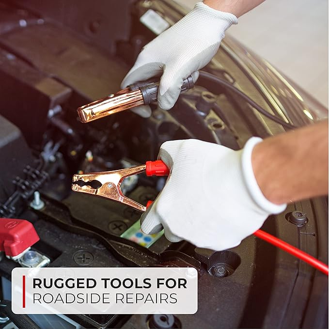 Thrive Emergency Car Kits for Vehicles - Roadside Emergency Car Kit (104 Pieces) - Car Kits for Emergency - Roadside Car Kit 