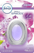 Febreze Small Spaces Air Freshener, Odor Eliminating, Lilac & Violet, Limited Ed, 1 Count