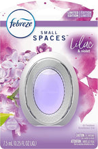 Febreze Small Spaces Air Freshener, Odor Eliminating, Lilac & Violet, Limited Ed, 1 Count