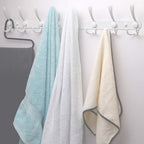 Dseap Coat Rack Wall Mount - 29.5” Long 8-Tri-Hooks Heavy Duty Coat Hanger Rail Wall Hooks for Hanging Coats Hats Clothing Cl