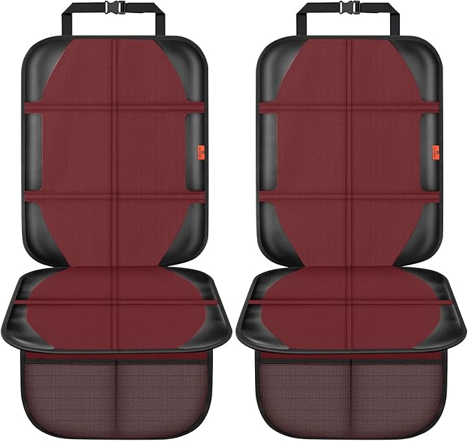 Car Seat Protector,2 Pack Automotive Seat Protectors Baby Carseat Pad Waterproof Durable 600D Fabric for Child Baby Car Seat 