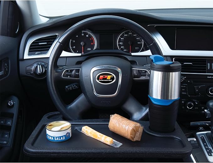 Performance Tool W1283 Steering Wheel Caddy Desk Top Organizer for Convenient Work and Play on the Go