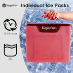 Car Trunk Organizer for SUV, Heavy Duty Waterproof Trunk Organizer, Foldable Collapsible Car Organizer with Cooler,