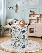 Round Laundry Basket Storage Bins Nursery Hamper Gift Baskets for Home,Office,Home Decor