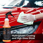 Suds Lab CD Ceramic Detail Spray, Wax Preserving Detailing Cleaner, Easy Surface Prep, Remove Dirt Dust And Oil, Water Repell