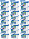 Moisture Absorbers, 24 Pack, Compact Dehumidifier for Closet, Efficient Humidity Absorber Boxes, Moisture Absorber for