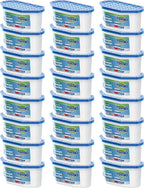 Moisture Absorbers, 24 Pack, Compact Dehumidifier for Closet, Efficient Humidity Absorber Boxes, Moisture Absorber for