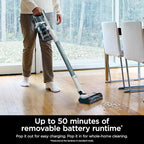 Shark PowerPro Plus Cordless Stick Vacuum, Lightweight, Rechargeable, FloorDetect Technology, HEPA Filter, Up to 50-Minute Ru