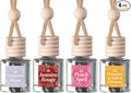CE Craft Hanging Car Air Freshener – Fragrance Oil Diffuser with Essential Oils – Long-Lasting Aromatherapy Scents for Automo