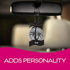 California Scents Palms Ice Paper Car Air Freshener, Pack of 6 x 4 units