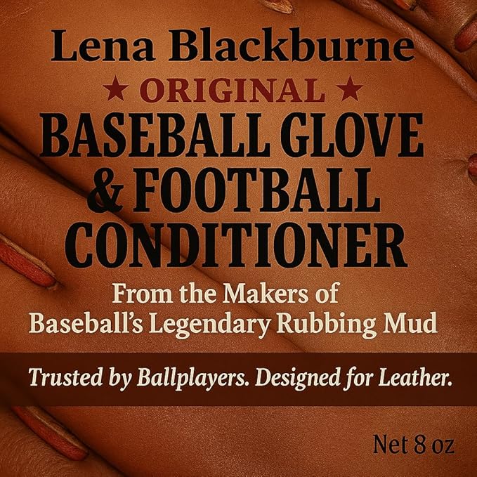 Glove & Football Conditioner – 8oz Pro Grade Leather Conditioner – Step 2 in The Official Football Prep System – Made in USA
