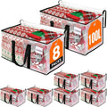 RoomHacks Clear Heavy Duty Extra Large Moving Bags, Reinforced Handle and Double Zipper Storage Bags, Packing Bags Alternativ