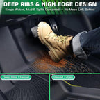 Floor Mats for 2013-2020 Toyota Sienna(NOT Limited & Premium), 3 Row Liner Set Custom Fit All Weather Mats for Sienna, Waterproof Anti-Slip Floor Mats for Toyota 7 Passenger Front & 2nd 3rd Row Mat
