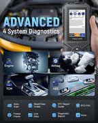 MUCAR CDE900 Elite OBD2 Scanner with 28 Reset Service, Oil/SAS/EPB/BMS/ABS Bleeding, Engine Transmission ABS SRS Car