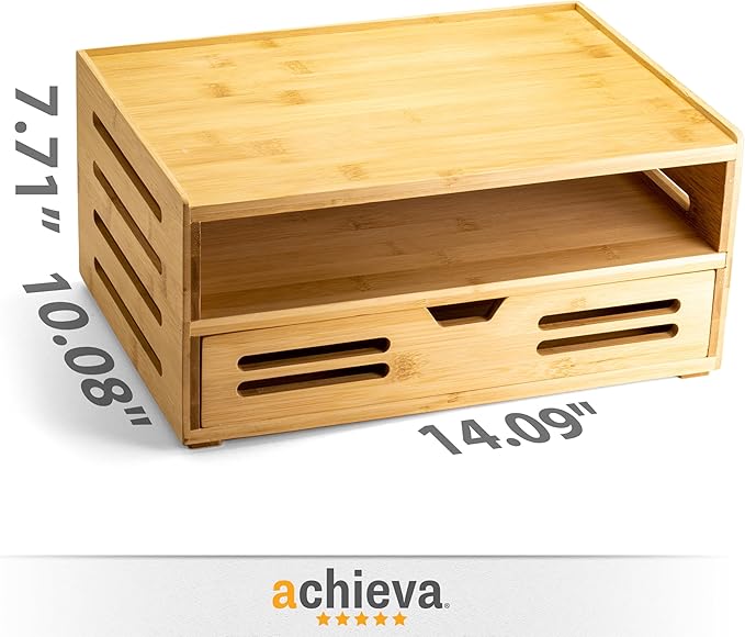 Achieva Bamboo Organizer with Drawer (71005)