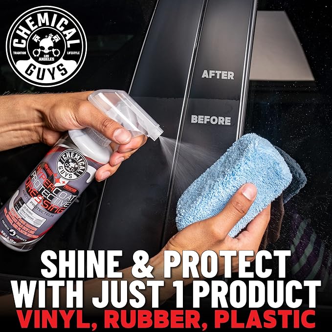 Chemical Guys G6 HyperCoat High Gloss Protectant Dressing, For Vinyl, Rubber, Plastic, Tires and Trim, Gloss Dressing Restore
