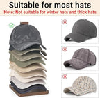Mkono Hat Organizer for Baseball Caps, Hat Rack Hold Up to 10 Hats Baseball Caps Tabletop Hat Holder Storage Display for Clos