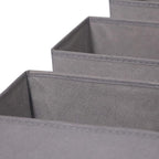 DIOMMELL 9 Pack Foldable Cloth Storage Box Closet Dresser Drawer Organizer Fabric Baskets Bins Containers Divider for Clothes