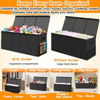 Extra Large Toy Box Chest with Lid, Kids Toy Storage Organizer for Boys Girls, Big Toy Bin Basket Extra Large Toy Storage Box