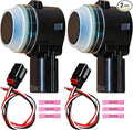 2 pcs Parking Assist(Aid) Sensor(Equipped with Compatible Connector Harness) - Compatible with Ford Ranger 2019-2023, 3-Pin F