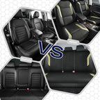 Skechers Memory Foam Car Seat Covers, Air Cool Mesh Thick Seat Covers, Car Seat Full Sets Airbag Compatible, Automotive Comfo
