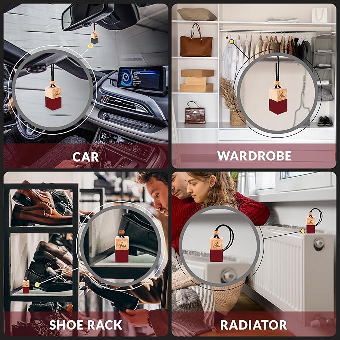 Car Freshener Scent For Women Inspired | B.accarat Car Air Freshener With Floral Amber Jasmine Saffron Clean Musk | Long-Last