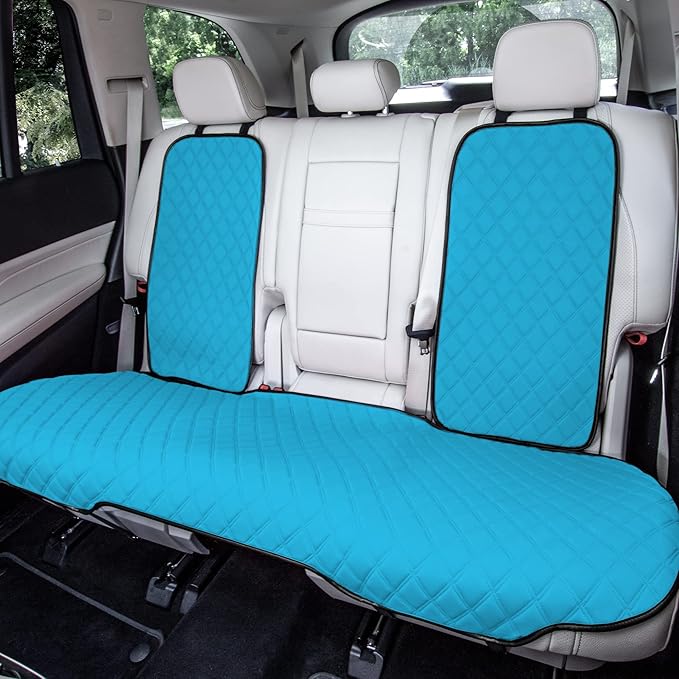 FH Group Car Seat Cushion Neosupreme Automotive Seat Cushions - Universal Fit, Rear Car Seat Cushion, Car Seat Cushions with 