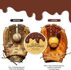 6 Pcs Baseball Glove Conditioner Bulk Strawberry, Chocolate, Vanilla Ice Cream Scented Glove Conditioning 2oz for Baseball, S