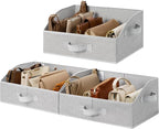 GRANNY SAYS Purse Organizer for Closet, Trapezoid Storage Bins, Closet Organizers and Storage, Decorative Storage Baskets for