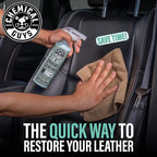 Chemical Guys SPI_103 Sprayable Leather Cleaner and Conditioner in One for Interiors, Apparel, and More (Works on Natural, Sy