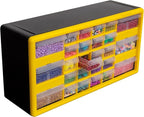 Akro-Mils 26-Drawer Plastic Drawer Storage Cabinet for Garage Organization, Bead Organizer, Building Bricks Storage, Teacher 