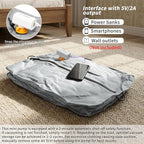 Vacuum Bag for Travel, Professional IPX8 Waterproof Reusable Vacuum Compression Bags for Travel Suitcases, Durable Space Save