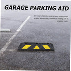 Mikinona Car Parking Stopper for Garage Heavy-Duty Tire Block for Trucks Trailers and Buses Easy to Install Lightweight for Indoor and Outdoor Use Garage Parking Aid