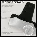 Sunglass Holder for Car Visor, Car Sunglasses Holder Leather, Eyeglasses Holder Glasses Storage Case Visor Accessories