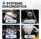 OBD2 Scanner TOPDON AD500, Oil SAS Throttle TPMS BMS EPB Reset, Engine ABS SRS Transmission, Diagnostic Scan Tool, AutoVIN,