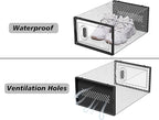 SIMPDIY Shoe Storage, 12 Pack Shoe Organizer for Closet, Shoe Boxes Clear Plastic Stackable Shoe Containers with Lids for Siz