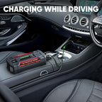 LOKITHOR J401 Car Battery Jump Starter, 2500A Battery Jumper Starter Portable, 12V Jump Box, Jumper Cables for Upto 8.5L Gas and 6.5L Diesel Engines, 60W Fast Charging, Smart Digital Screen LED Light